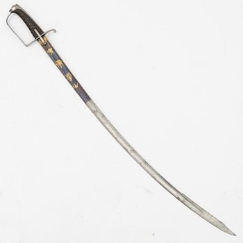 A  Swedish officer's sabre, second half of the 18th Century.