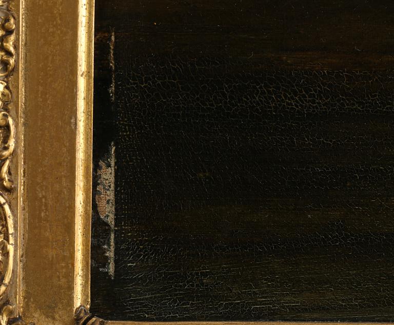 OKÄND KONSTNÄR, olja på duk, 1800-tal.