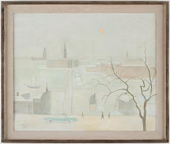 Einar Jolin, Vintervy över Stockholm.