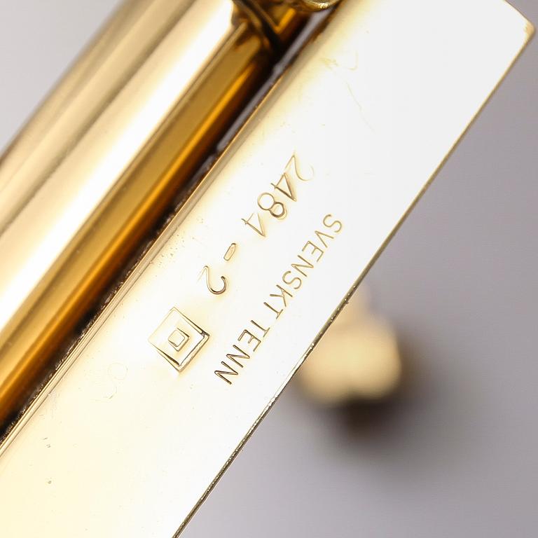 VÄGGLAMPOR, 2 st, modell 2484, Josef Frank, Firma Svenskt Tenn.