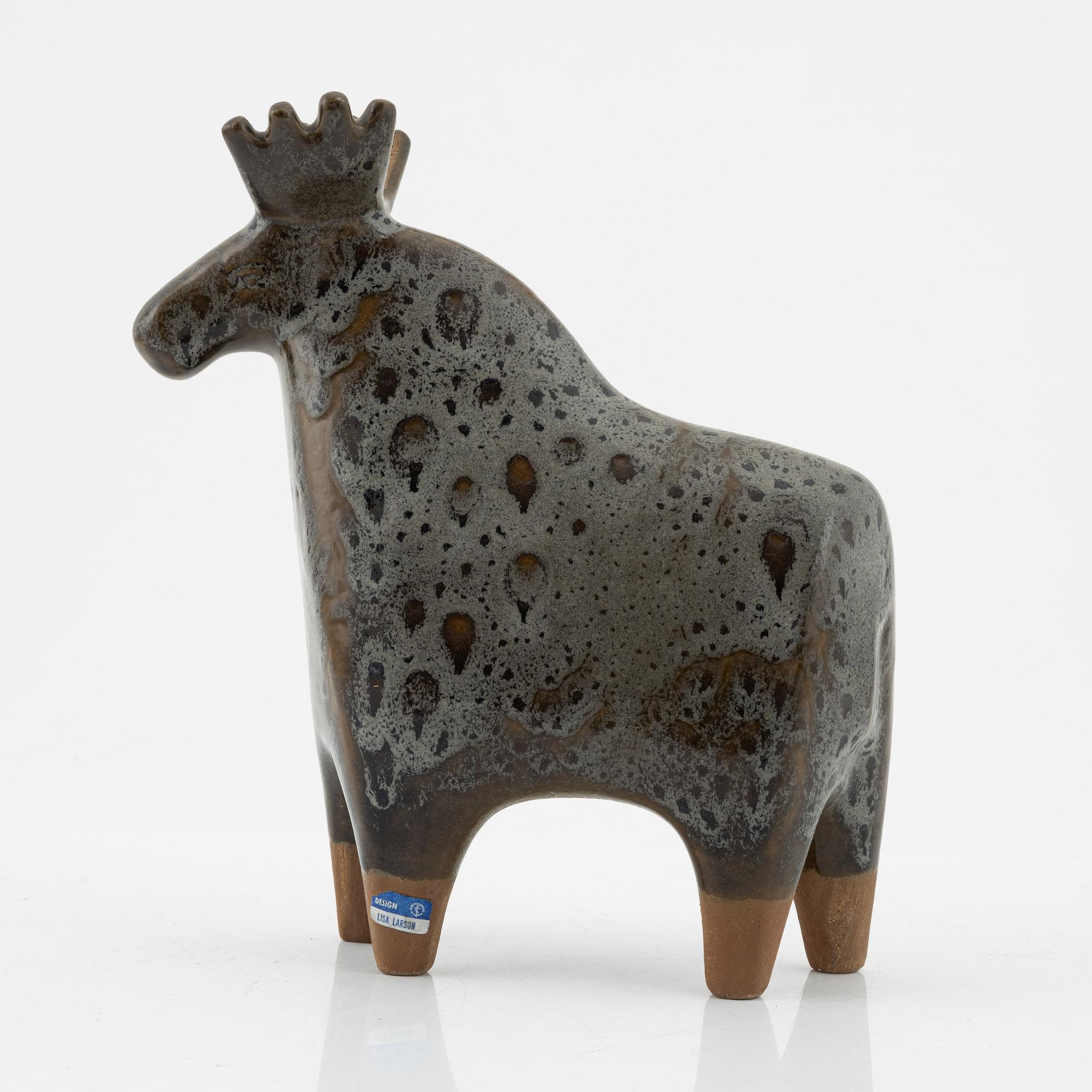 Lisa Larson, figurin, stengods, Gustavsberg.