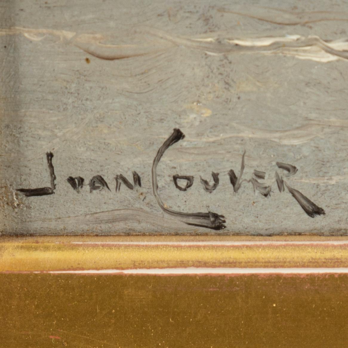 JAN VAN COUVER, olja på duk, signerad.