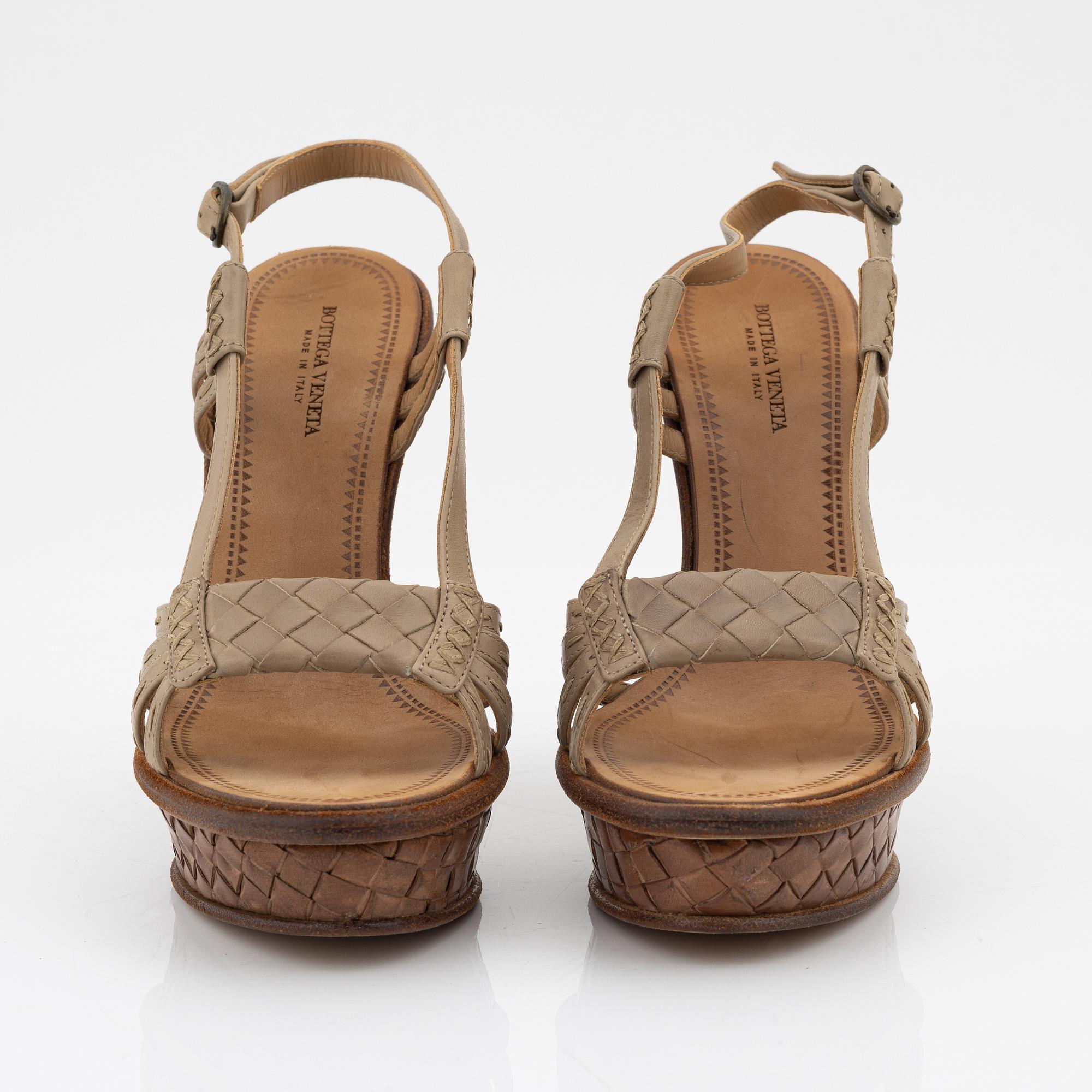 Bottega Veneta, sandaletter, storlek 36.