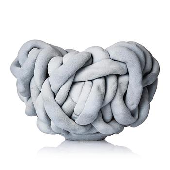 9. Mårten Medbo, a stoneware sculpture/vase, "Hose", executed in his studio, 2016.
