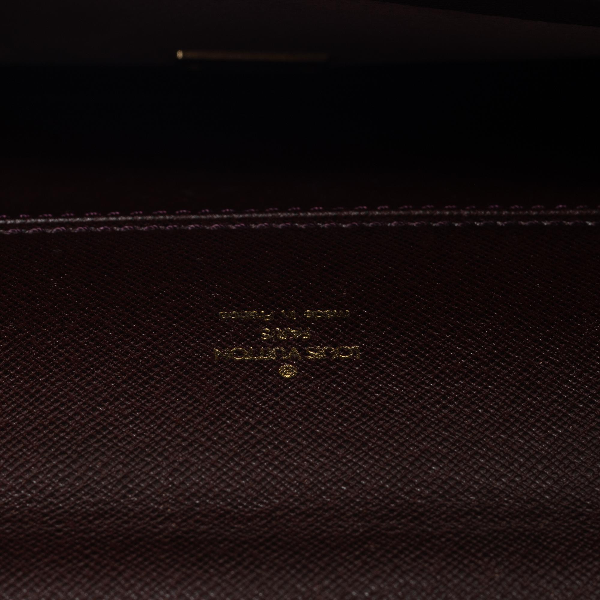 Louis Vuitton, briefcase, "Taiga Porte-Document Angara", 2001.