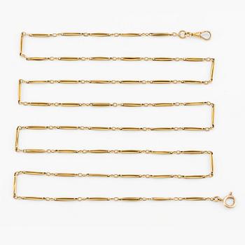 Kedja/Collier, 18K guld.