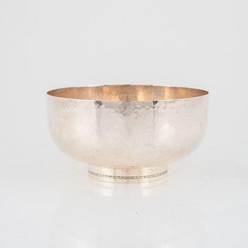 Ingrid Råström, a silver bowl, CG Råström, Stockholm 1975.