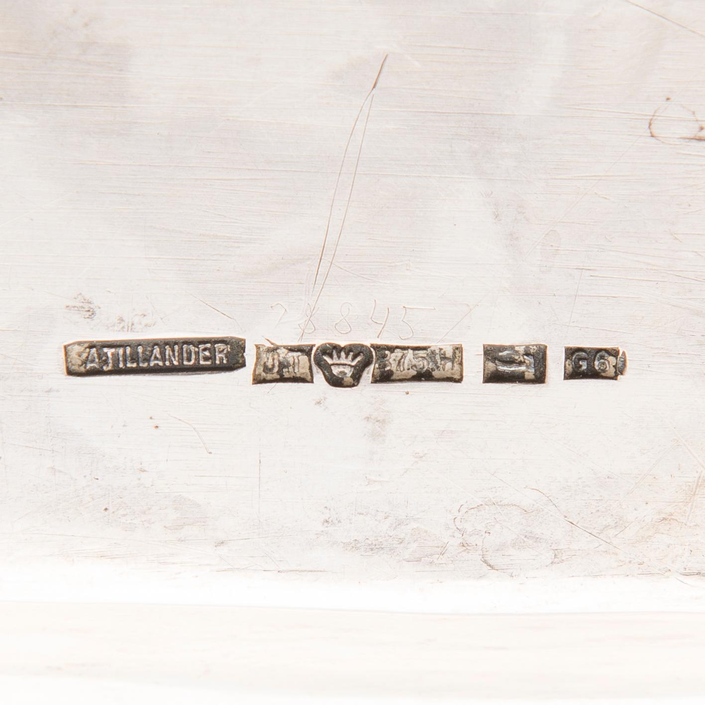 BRICKA, silver, Tillander Helsingfors 1936.