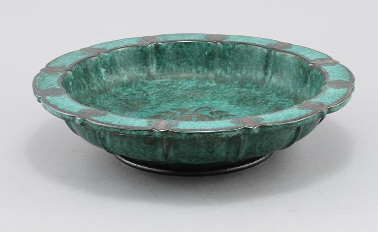 FAT, "Argenta", stengods, Wilhelm Kåge, Gustavsberg, 1930-tal.