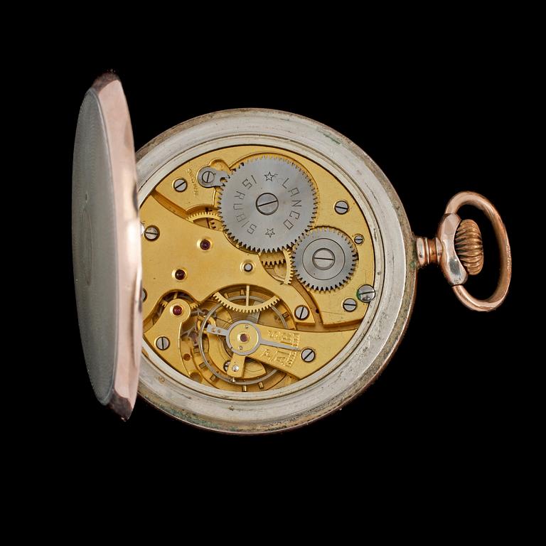 FICKUR, ankarur, silver, Lancora, 1900-talets början. Vikt 103 g.