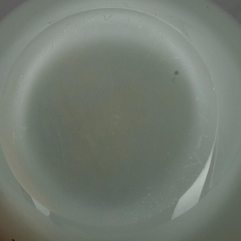 KONSTGLAS, signerad Tapio Wirkkala Iittala, höjd 12,5 cm.