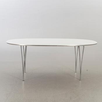 BRUNO MATHSSON / PIET HEIN, a danish "Superellips" dining table for Fritz Hansen. 1987.