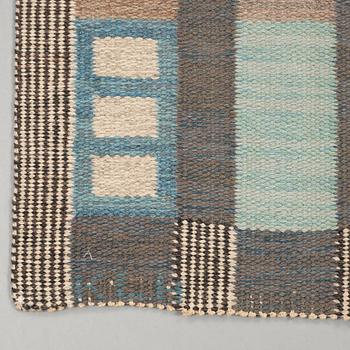 CARPET. Flat weave. 174 x 117,5 cm. Signed KLH IK.