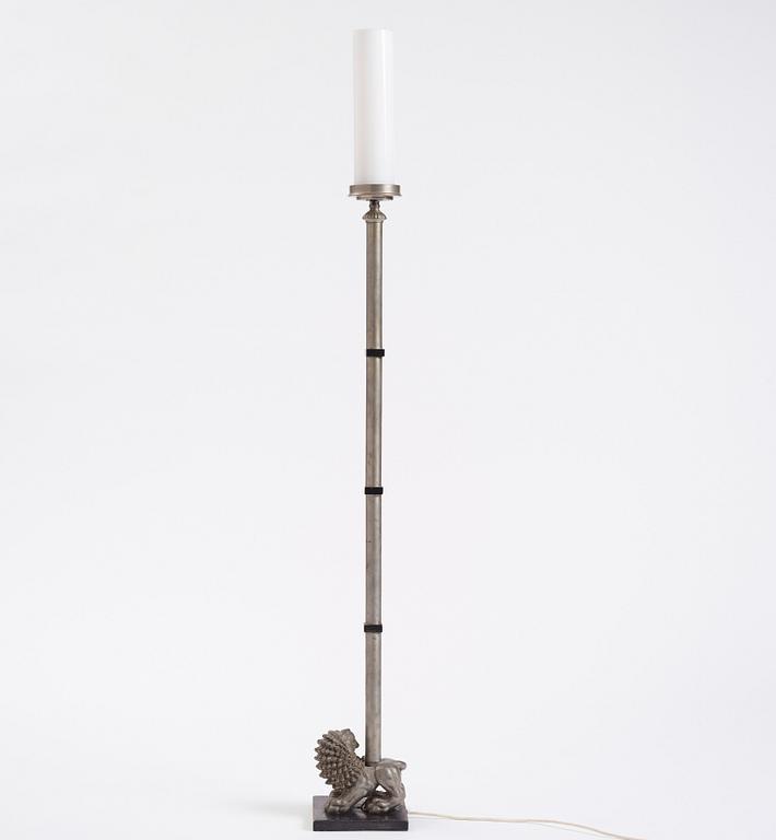 Nils Fougstedt, & Anna Petrus, a rare floor lamp, Svenskt Tenn, Stockholm ca 1929, reportedly acquired at the Stockholm Exhibition 1930.