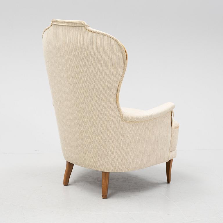 Carl Malmsten, fåtölj, "Farmor", O H Sjögren, 1900-talets andra hälft.