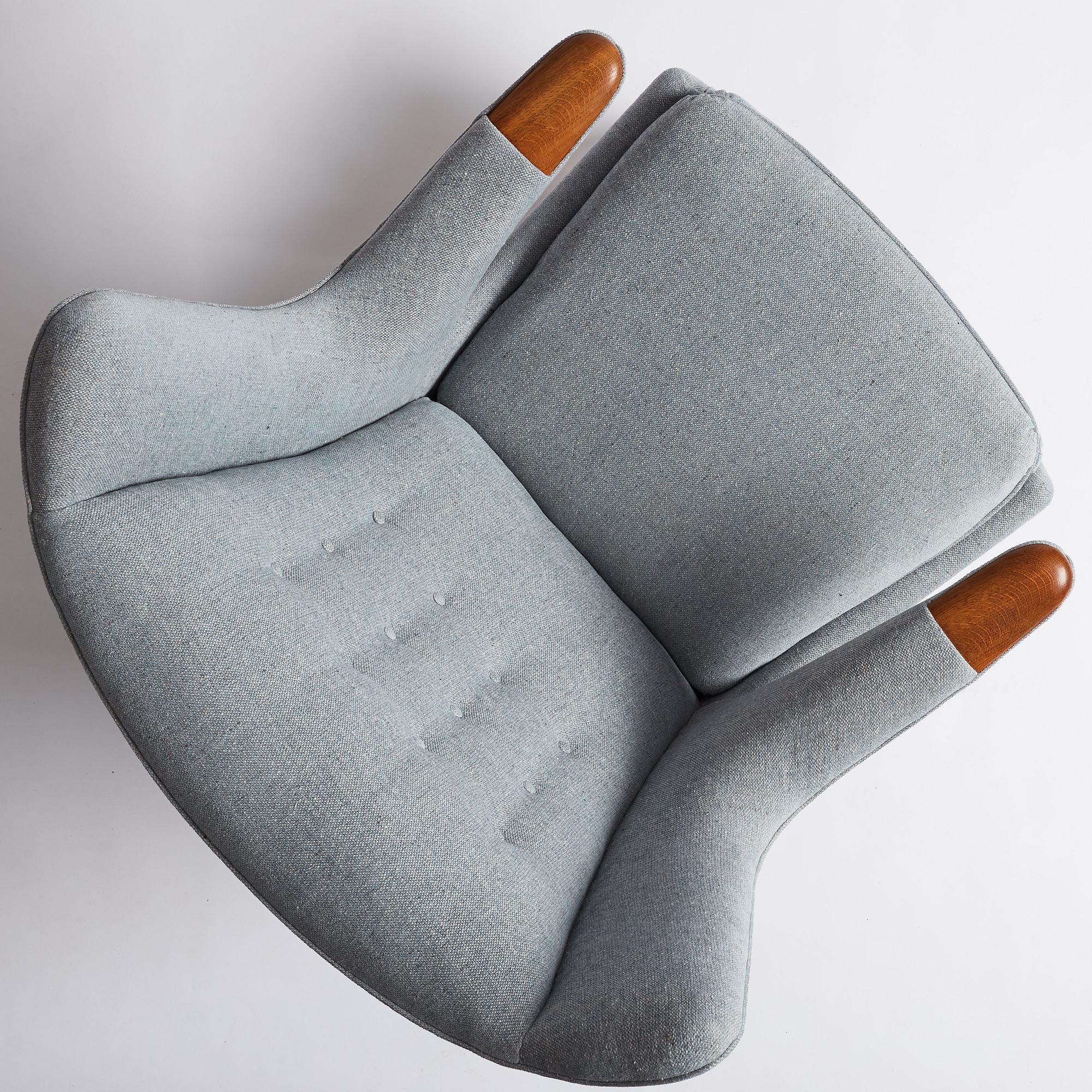 Hans J. Wegner, a 'Papa Bear' easy chair, AP-stolen, Denmark 1950-60s.