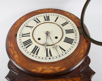 VÄGGPENDYL, sk. droppur, omkring 1900.