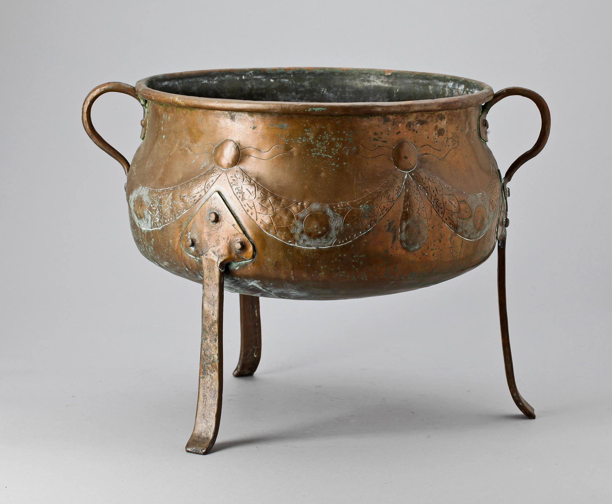 KITTEL, koppar, 1800/1900-tal.