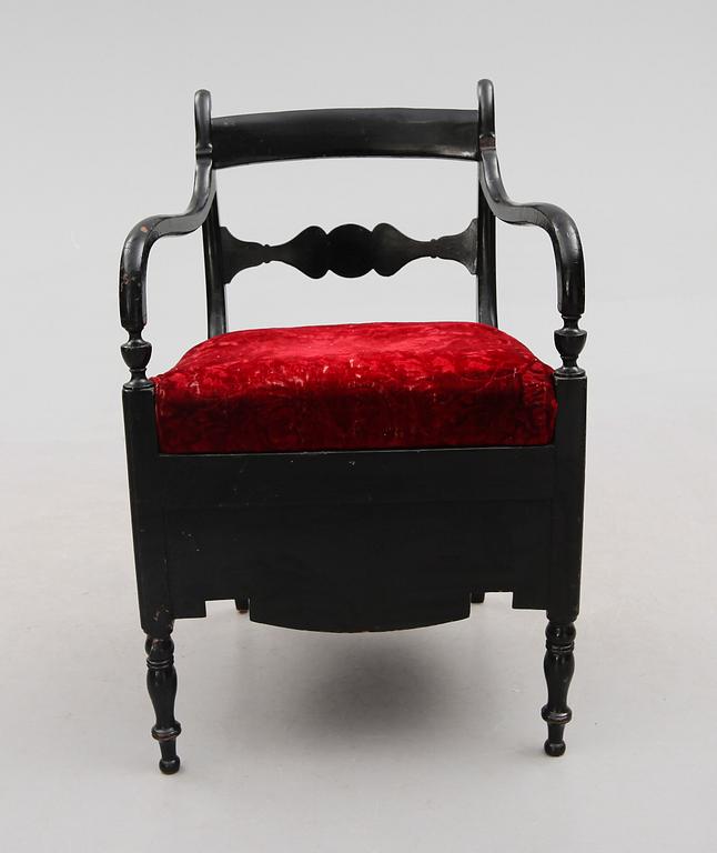 POTTSTOL, 1800-talets andra hälft.