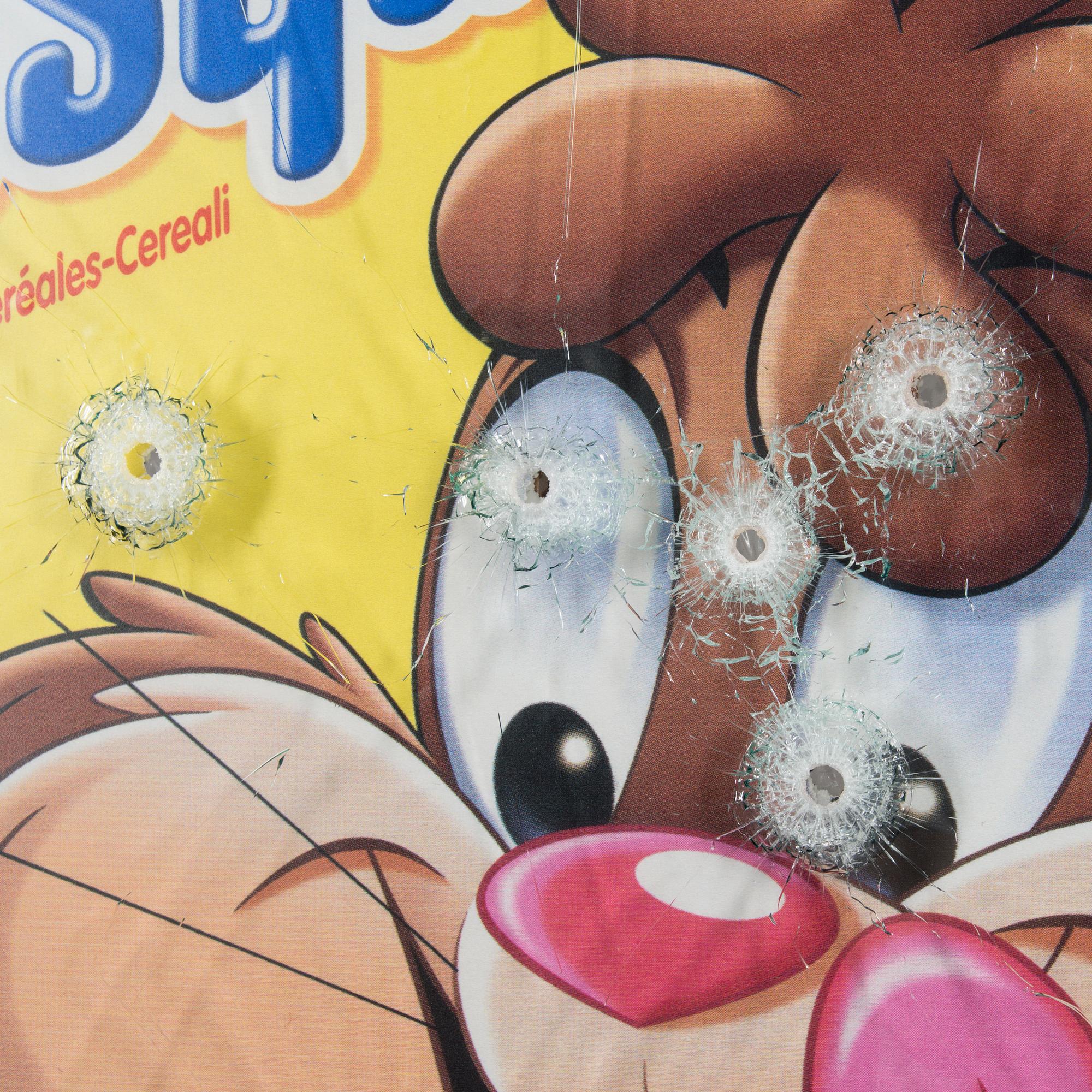 JANI LEINONEN, "ASSASSINATION OF NESQUIK BUNNY WITH COLT M1911 & M4".
