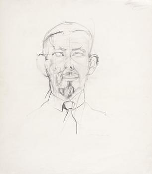 246. John-E Franzén, Porträtt av Ian Hellström.