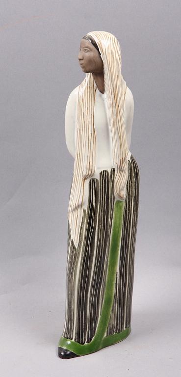 FIGURIN, stengods, Mari Simmulson, Upsala Ekeby, 1950-tal.