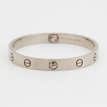 A Cartier "Love" bracelet.