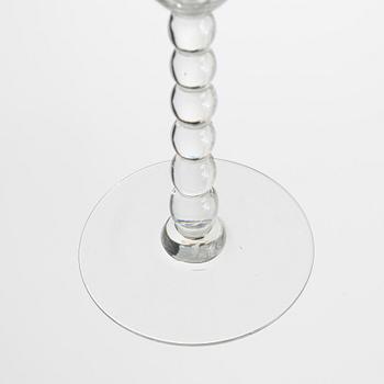 Simon Gate, a 61-piece 'Molnet' glass service, Orrefors.