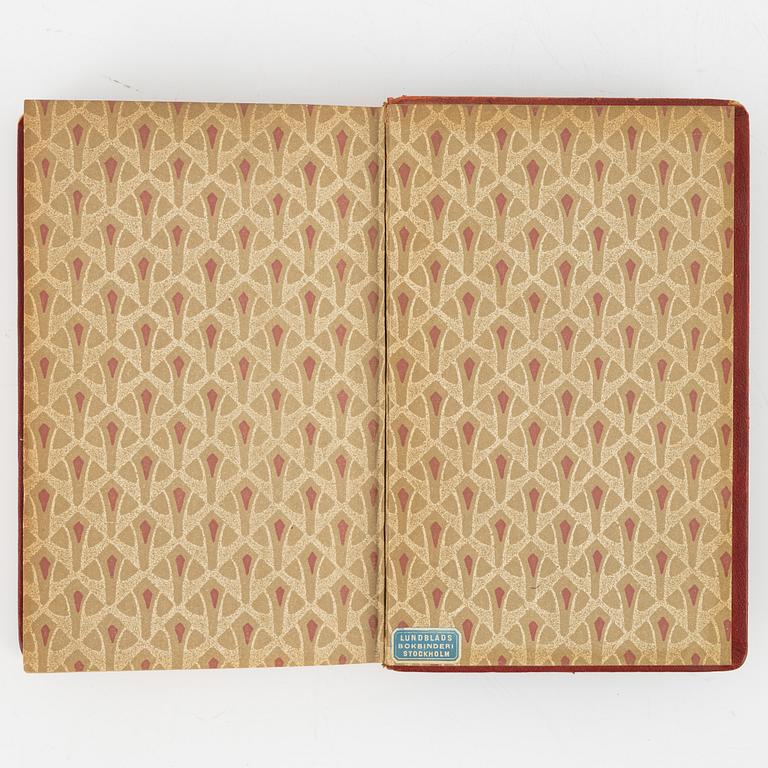 Bok, August Strindberg, "Röda rummet", originalupplagan, Stockholm 1879.