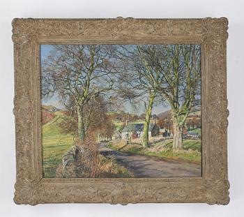 James McIntosh Patrick, Road in a spring landscape.