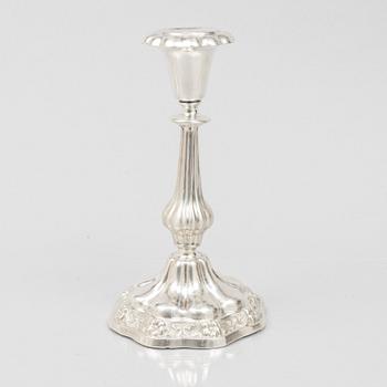 An Austrian silver candlestick, second half of the 20th Century.