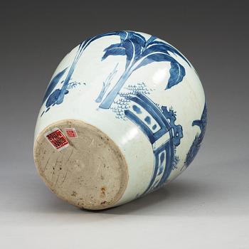 KRUKA, porslin. Transition, 1600-tal.