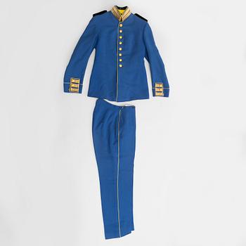 UNIFORM, svensk, m/1888 för officer vid fortifikationen.