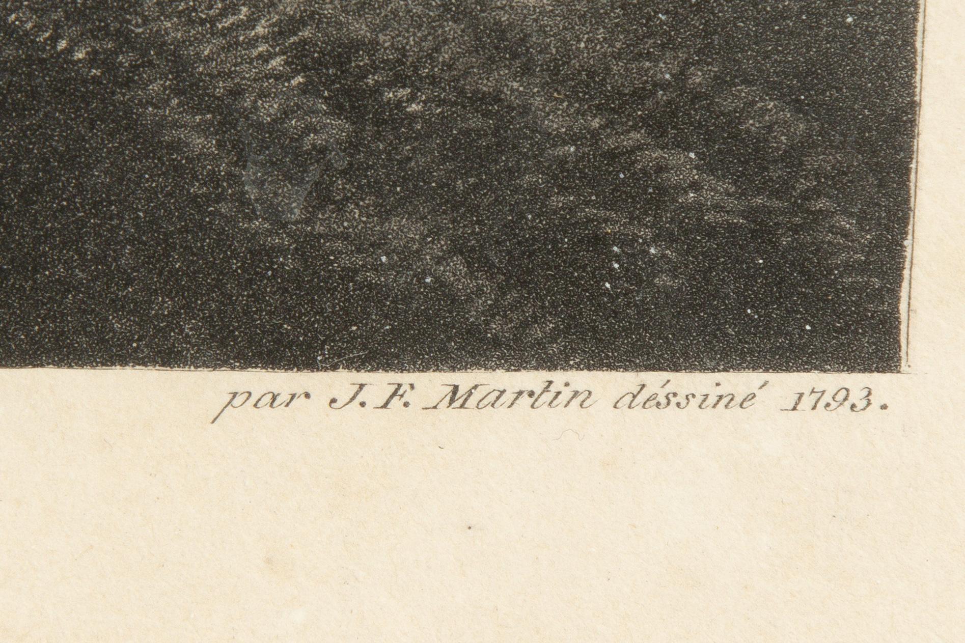Johan Fredrik Martin,  "Utsigt af Stockholm från Stadens södra sida & "Vue de Stockholm pris de Castelholmen du côté...".