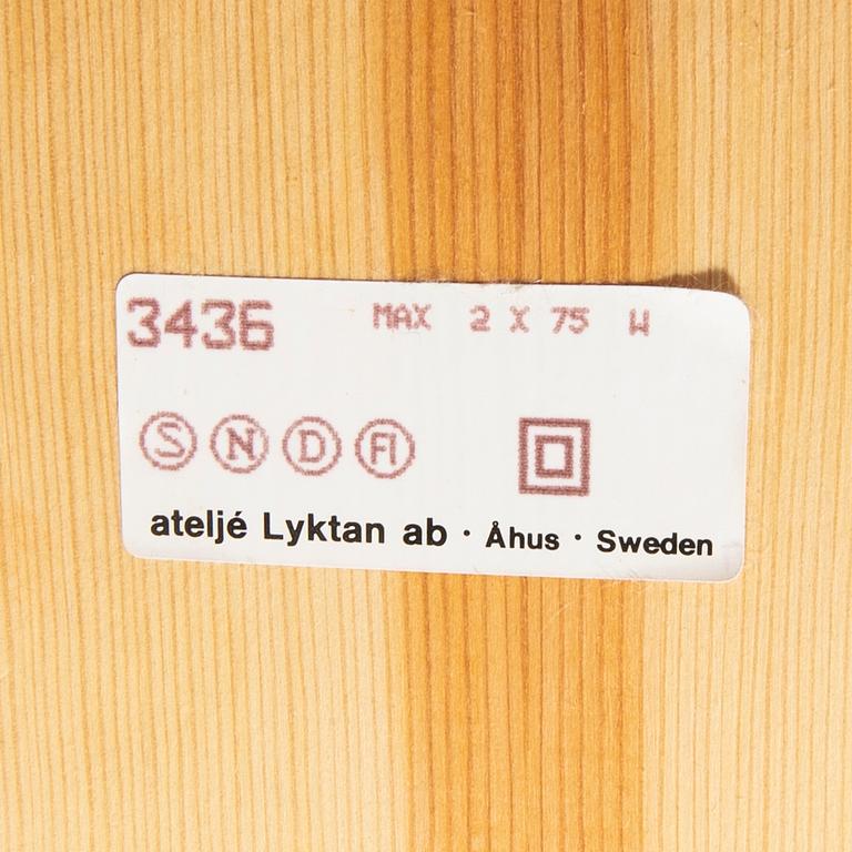Golvlampa modell nr 3436, Ateljé Lyktan 1900-talets andra hälft.