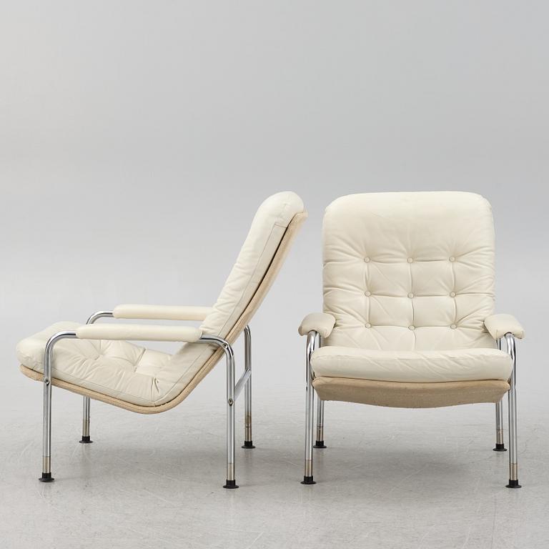 Fåtöljer, ett par, 1900-talets andra hälft.