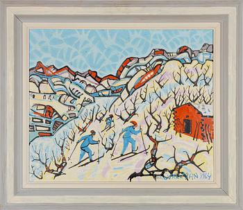 Uno Vallman, Skiers.