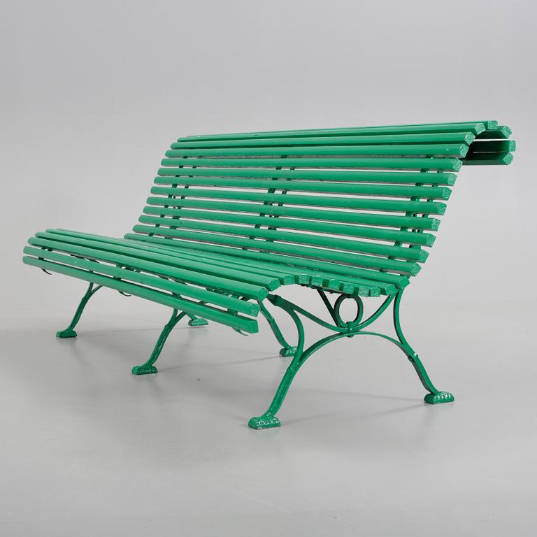 TRÄDGÅRDSSOFFA, trä, 1900-tal.