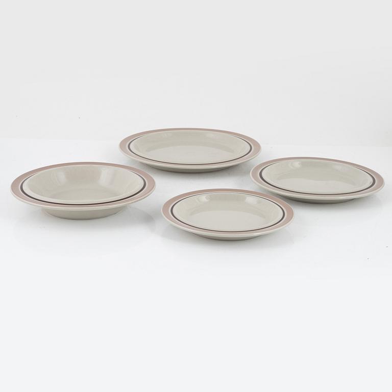 Ulla Procopé, a set of 36 service parts, "Koralli", Arabia, Finland.