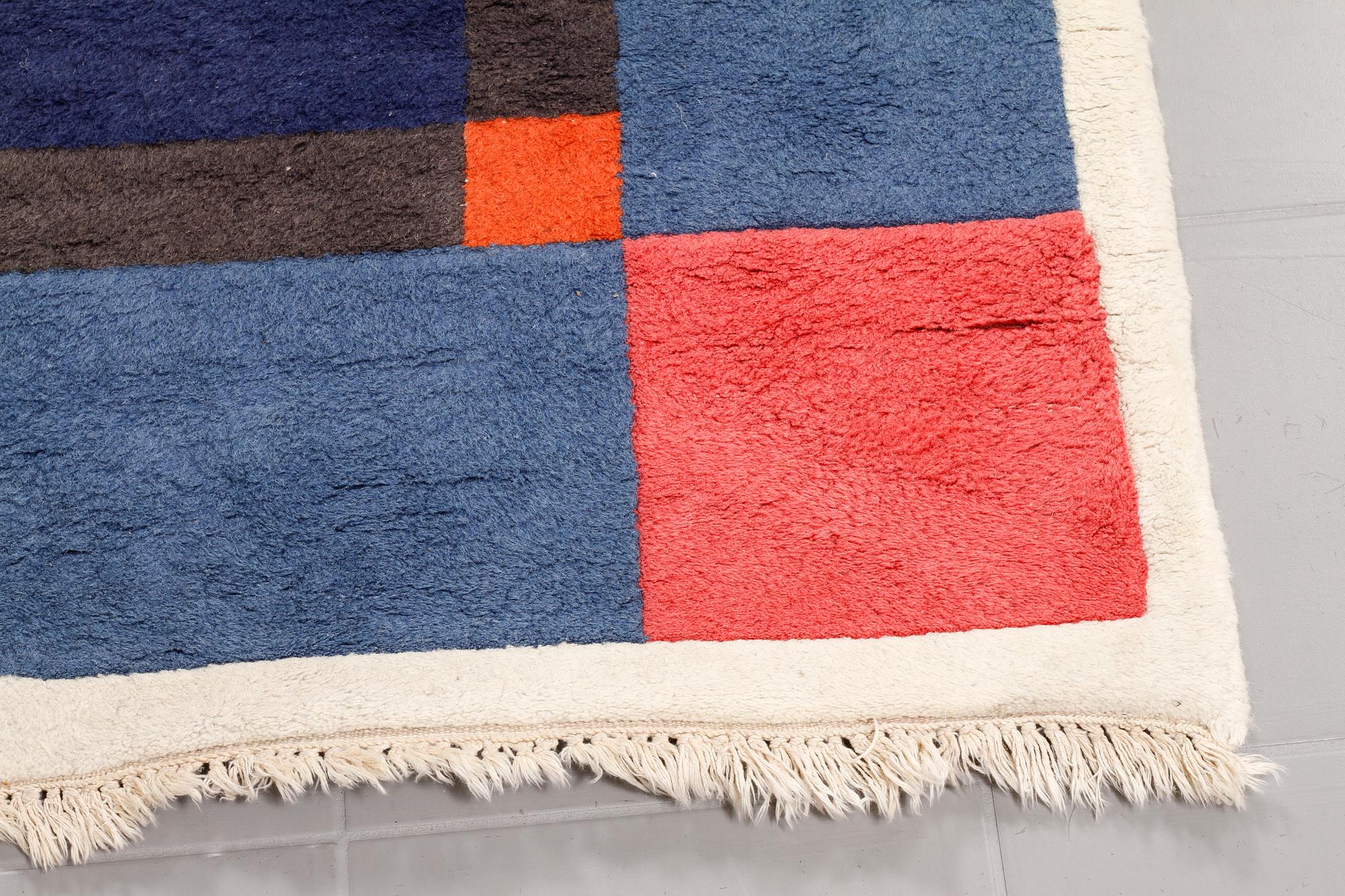 A rug by Ingrid Dessau for Kinnasand, second half of the 20th century, 240 x 170 cm.