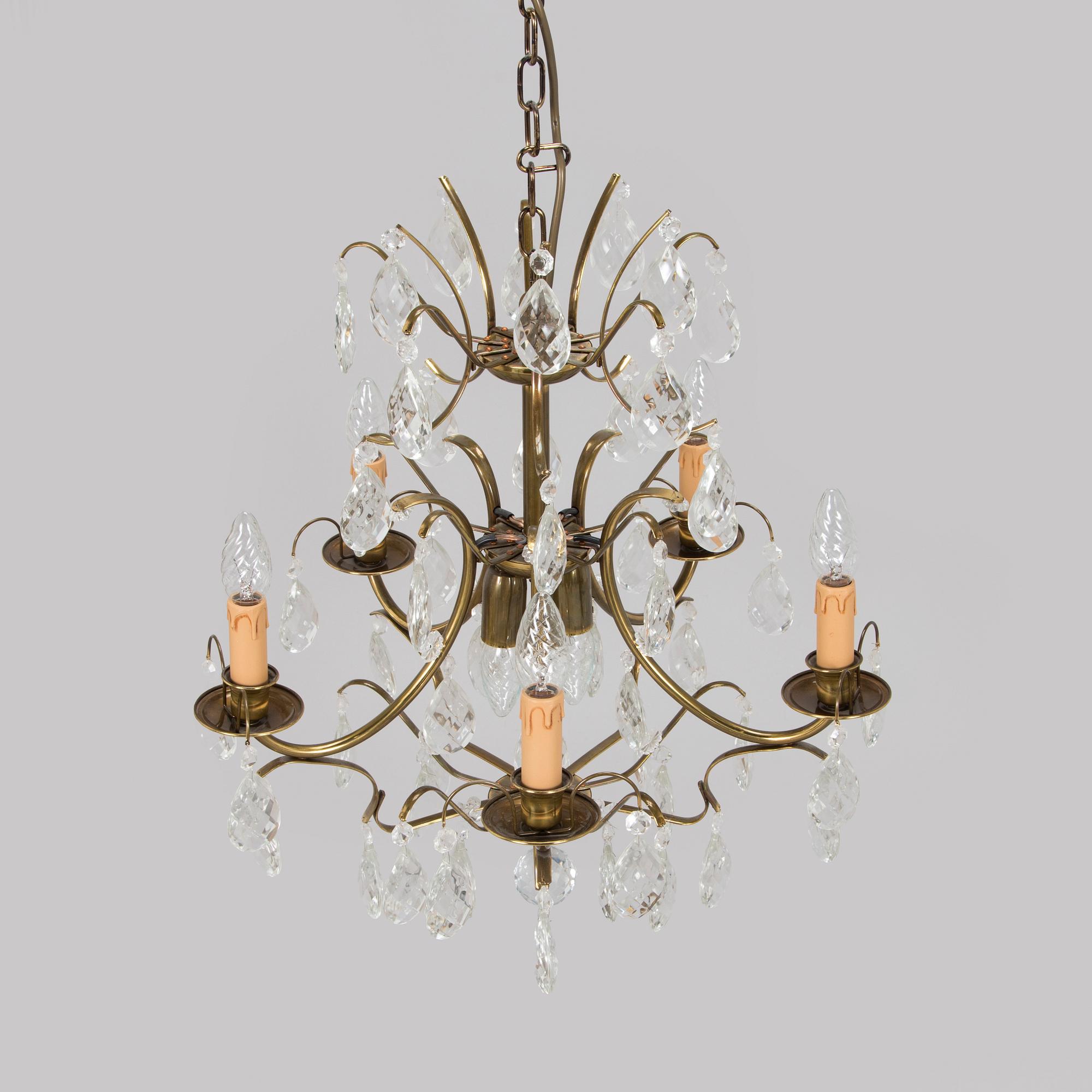 Takkrona, 1900-talets mitt/senare hälft.