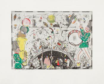 JORGO KRALLIS, färgetsningar, 3 st, signerade och numrerade 1/180 samt 2/180.