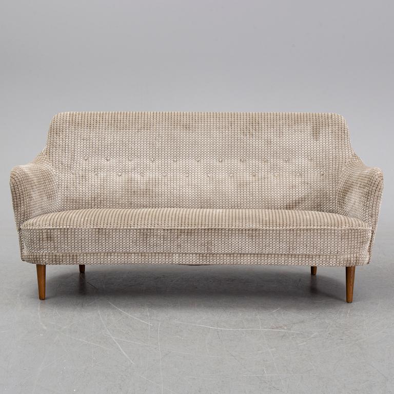 Carl Malmsten a 'Samsas' sofa, OH Sjögren, Tranås 1986.