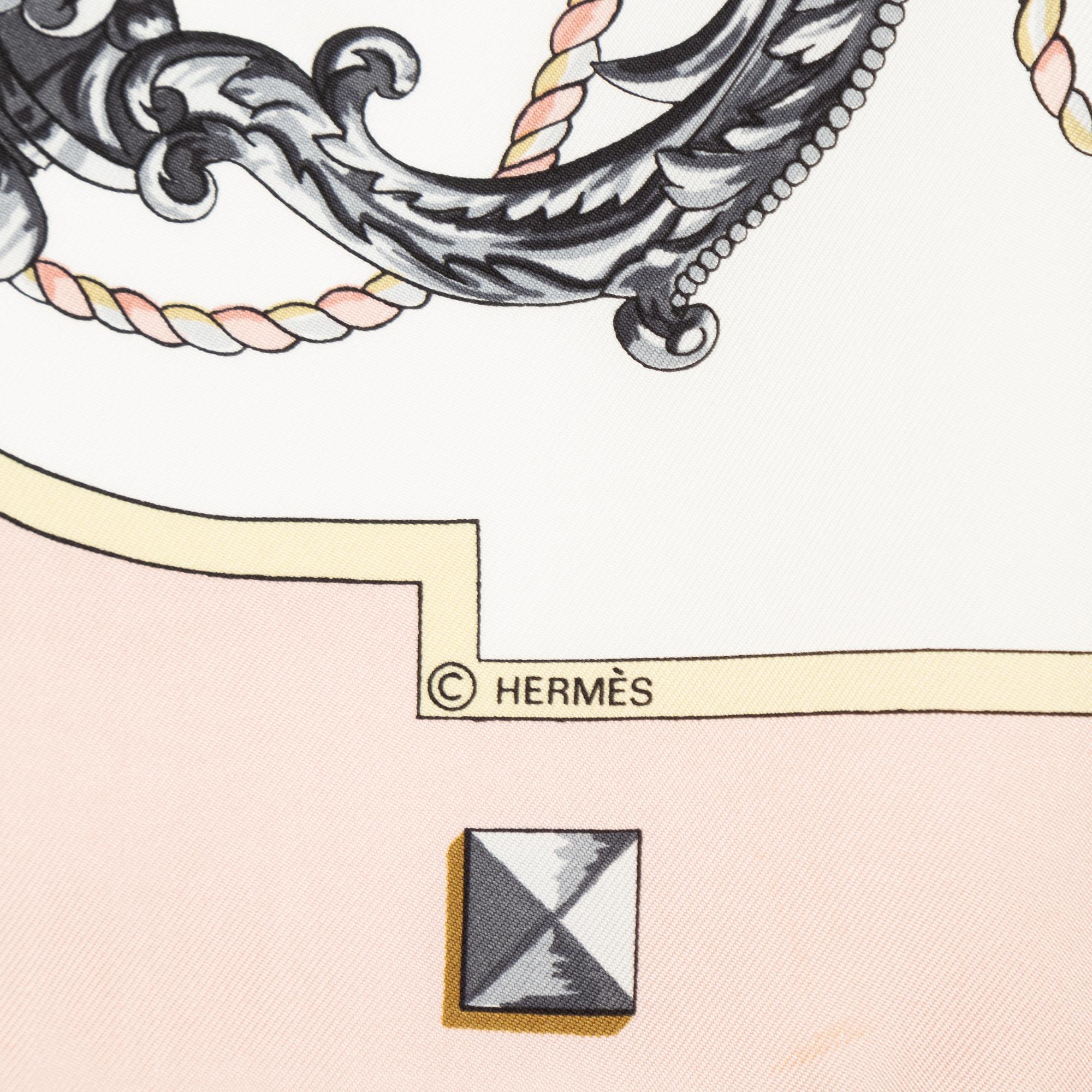 Hermès, scarf, "Les Clefs".