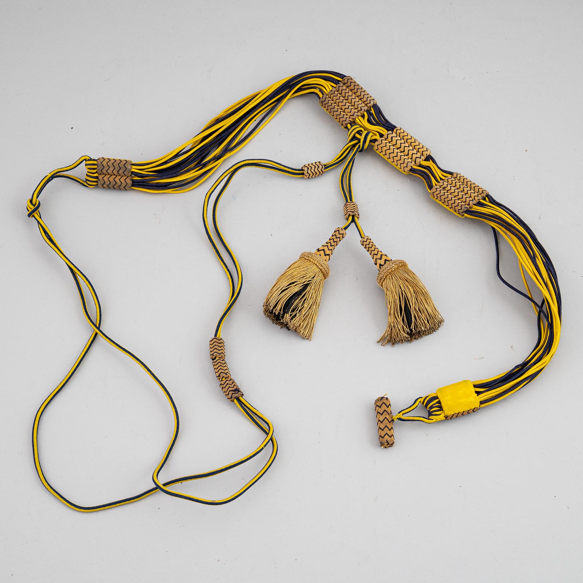 A Swedish cavalry officer's cartridge box model 1895.