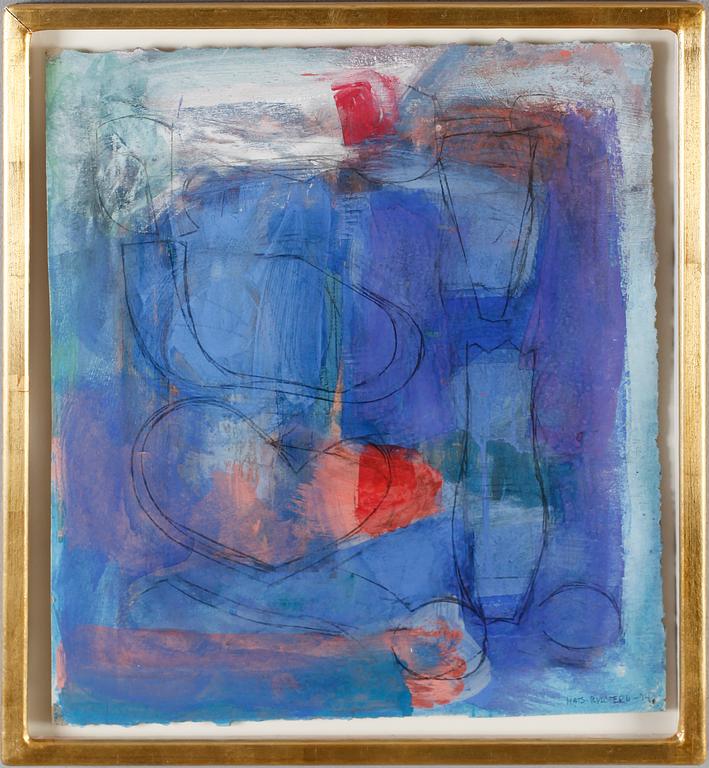 MATS RYDSTERN, gouache, signerad och daterad -94.