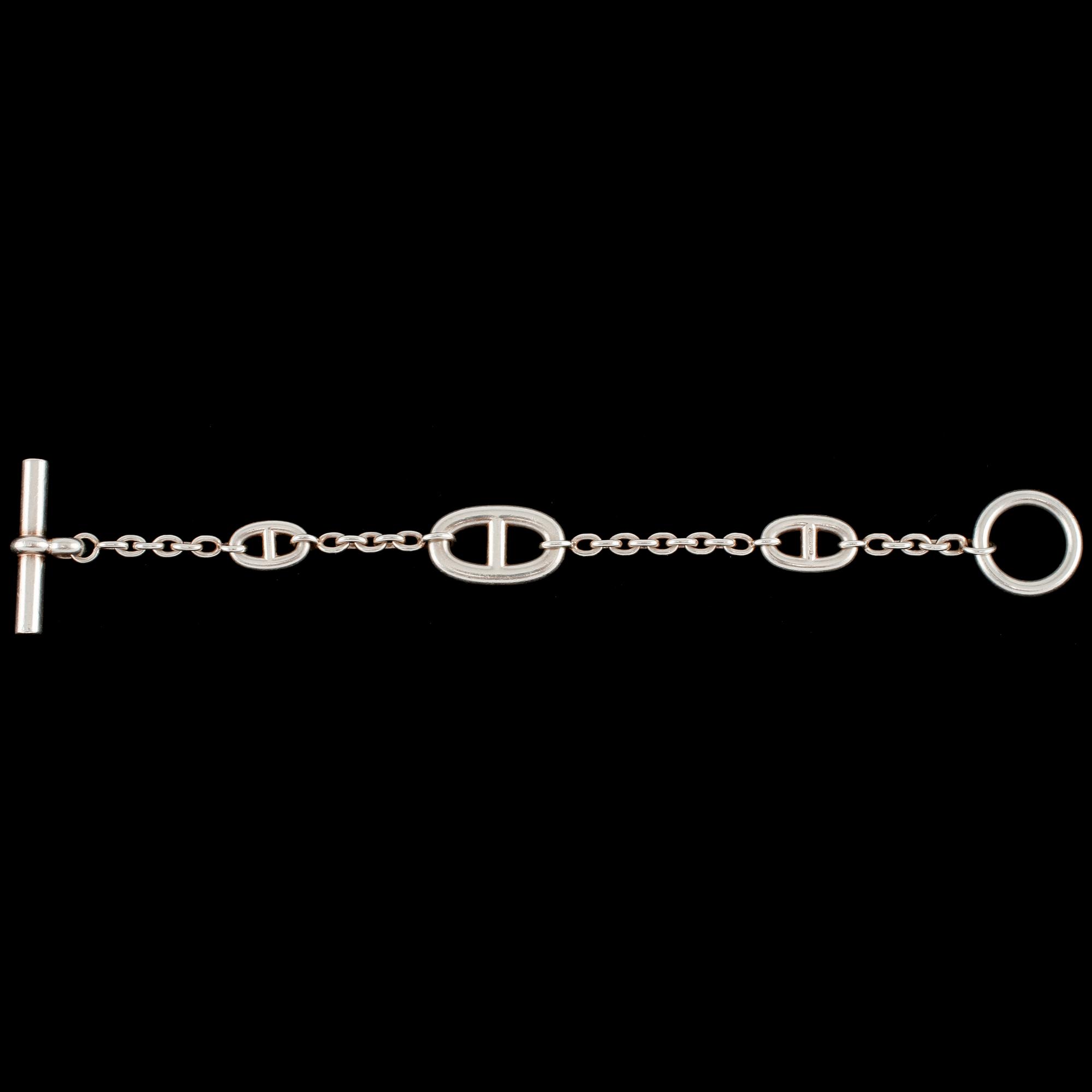ARMBAND, sterlingsilver,"Farandole",  Hermès, 1900-talets andra hälft. Vikt 27 g.