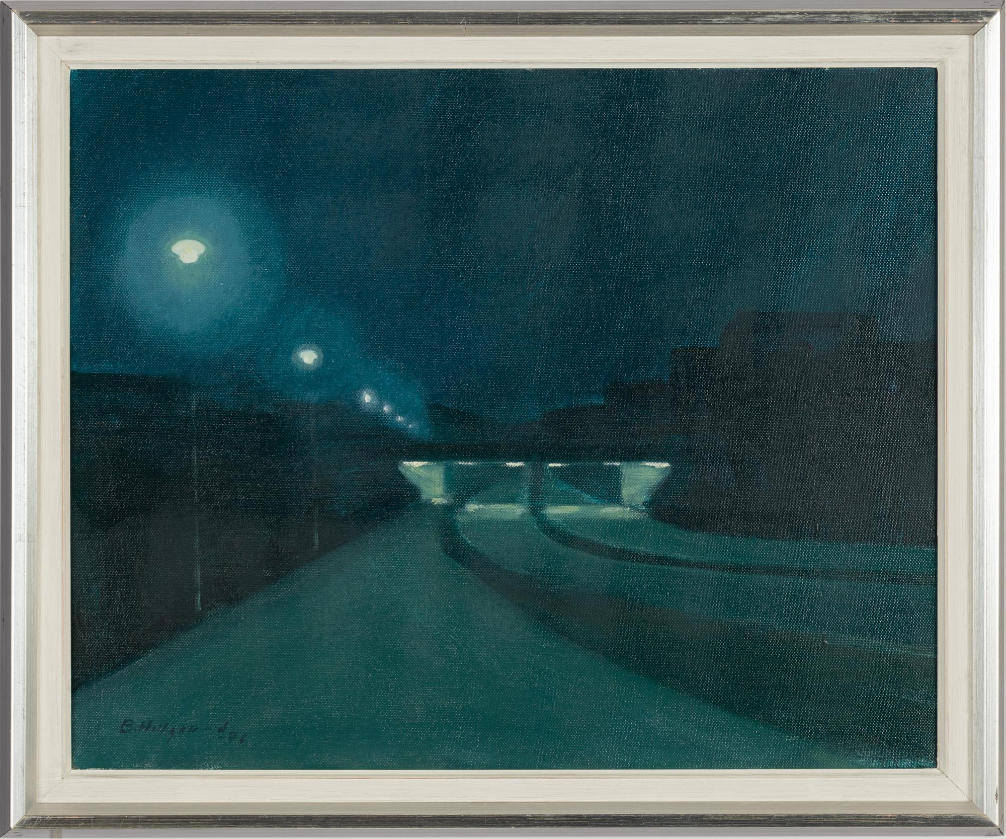 Bengt Hillgrund, oil on canvas, signed and dated -70.