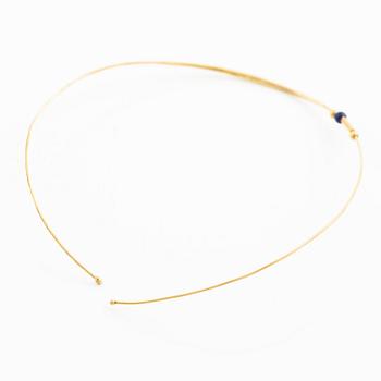 PA Lundahl-Terrs, en collier och ett armband 18K guld, Växjö 1972.