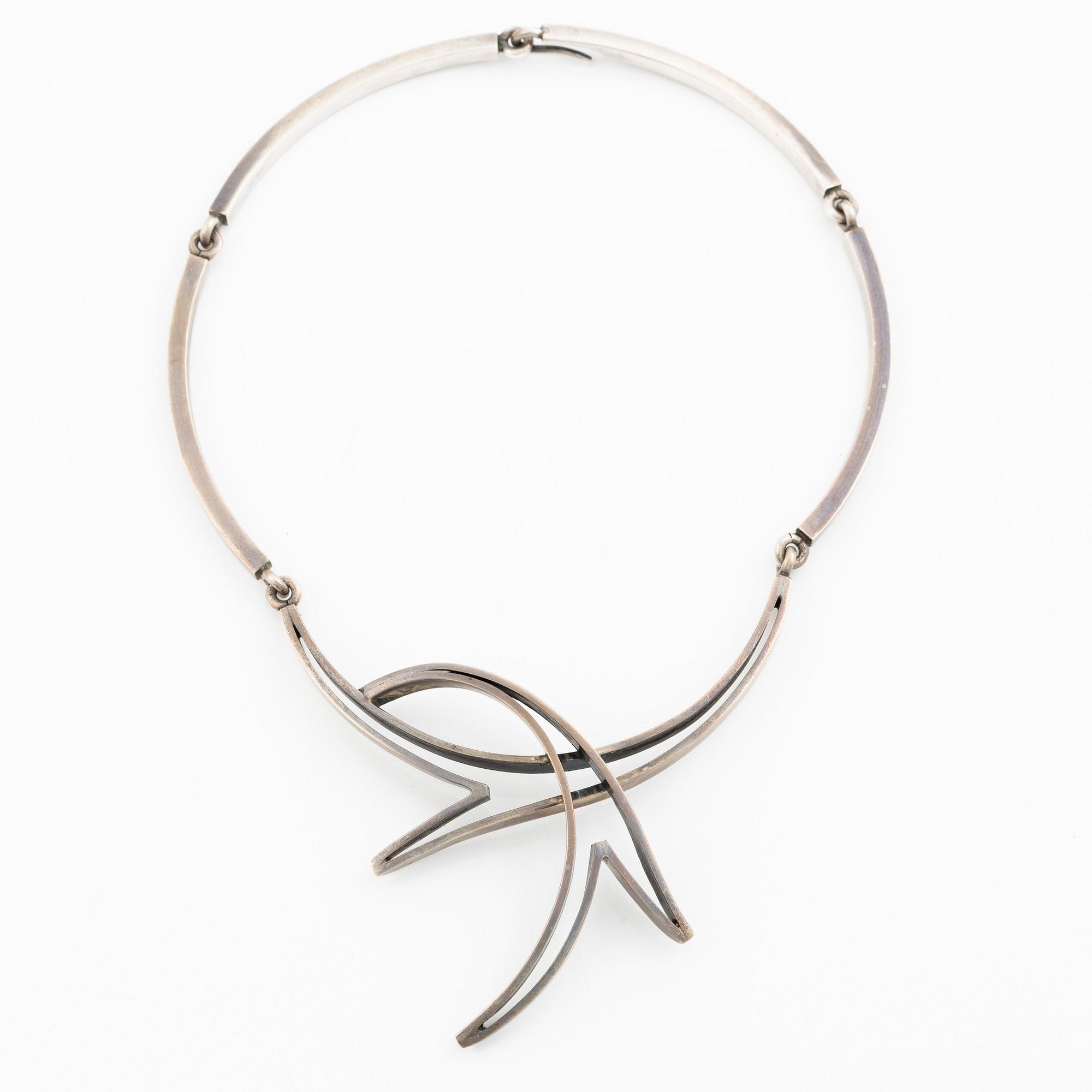 Necklace Jörn Jacobsen, G Kaplan, silver.